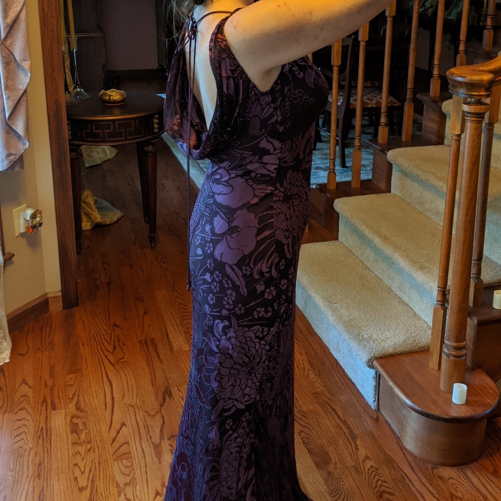 Nicole Miller velvet gown - Picture 10 of 12